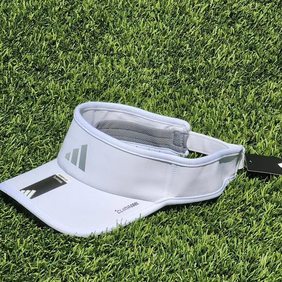 Adidas Superlite 3 Visor Women's lightweight and Sweat-Wicking White Visor - Picture 5 of 7